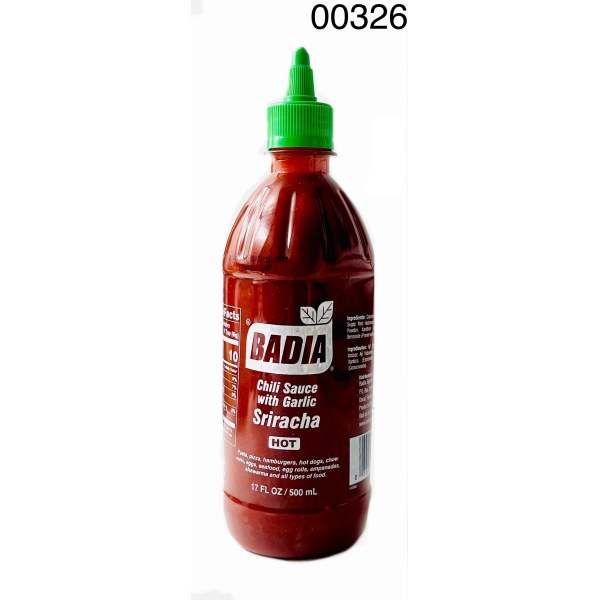 SAUCE SRIRACHA HOT SAUCE BD SALSA. 6/17OZ