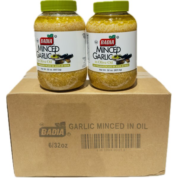 BD GARLIC MINCE N OIL 6/32 OZ. 6/32OZ