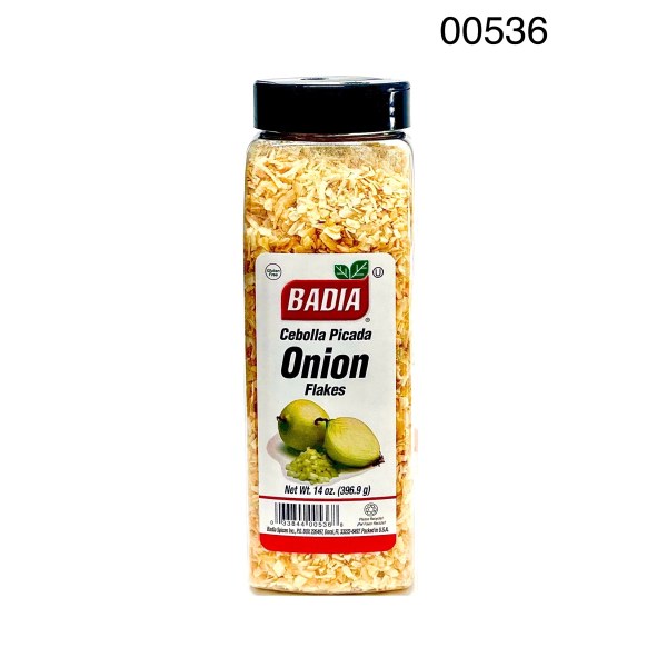 BD ONION FLAKES. 6/14OZ