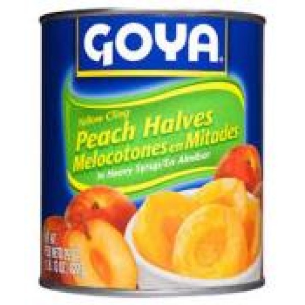 PEACH HALVES/MELOCOTON MITADES. 12/29OZ