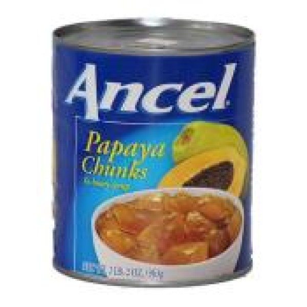 PAPAYA CHUNKS/FRUTA BOMBA. 12/34OZ