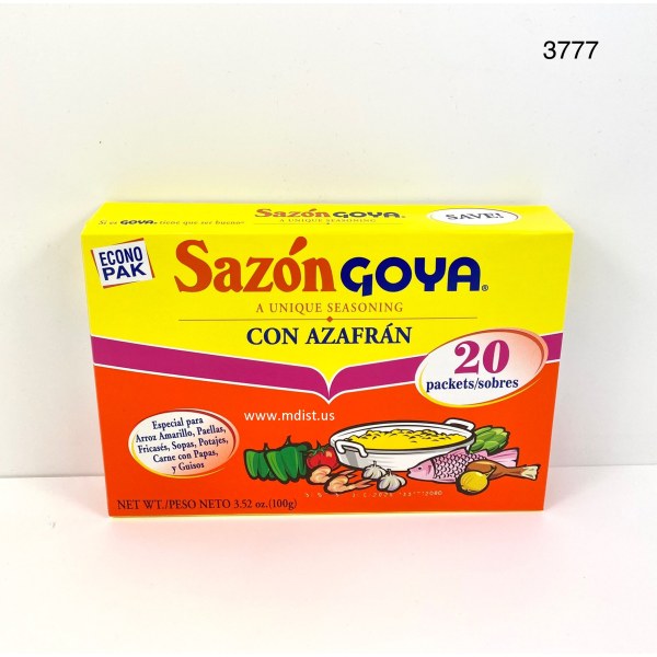 SEASONING AZAFRAN ECONOPAK. 18/3.52OZ