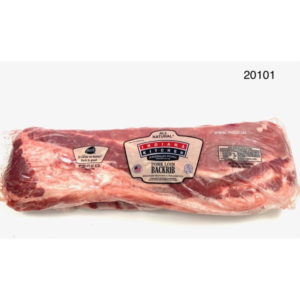 RIB/COSTILLA BABY BACK IND. 6/8LB