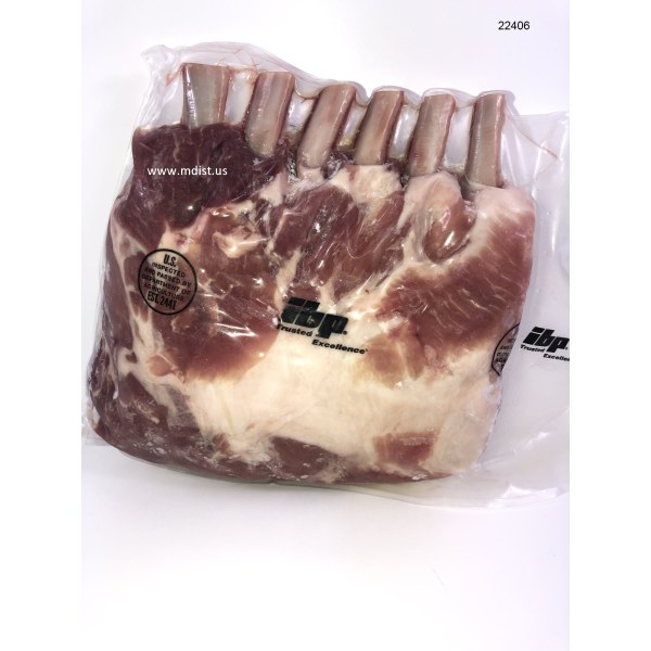 LOIN BONEIN RACK/COSTILLA CERDO SAZONADA. 6/3 LB