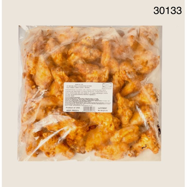 HOT FIRE COOKED CK WING/ALA POLLO. 2/5LB