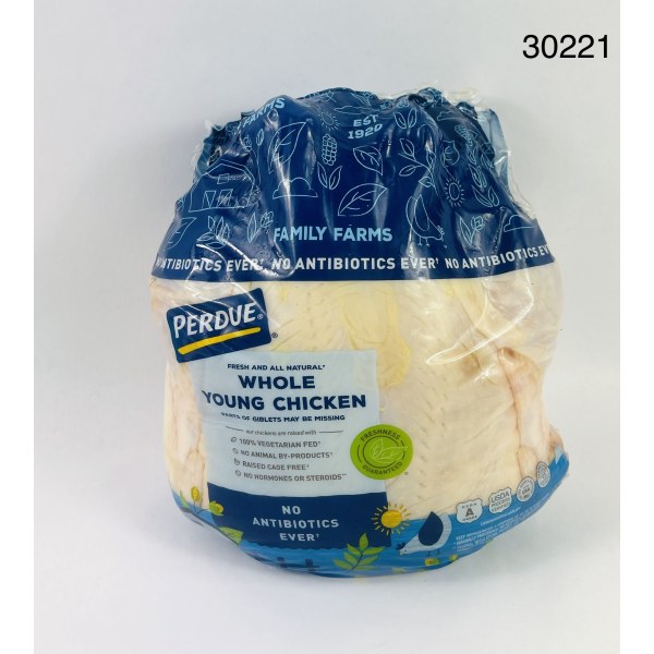 WHOLE FRYER 805  /POLLO ENTERO PERDUE. 12/3.5LB