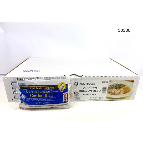 CORDON BLEU HAM&CHEESE KOC FZ  7OZ. 1/20/7OZ