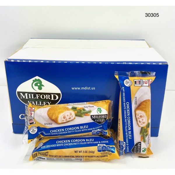 CORDON BLEU/POLLO RELLENO 5OZ. 1/25 PACK
