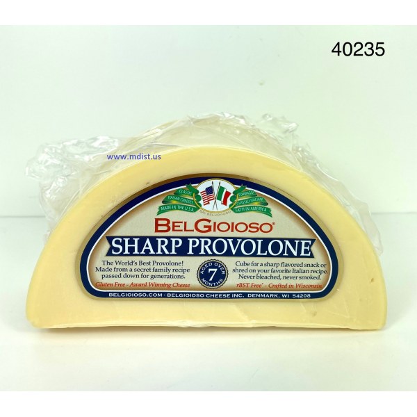 SHARP PROVOLONE CHEESE/QUESO. 12/2LB