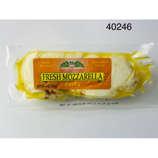 FRESH MOZZARELLA.CHEESE/QUESO. 8/8OZ