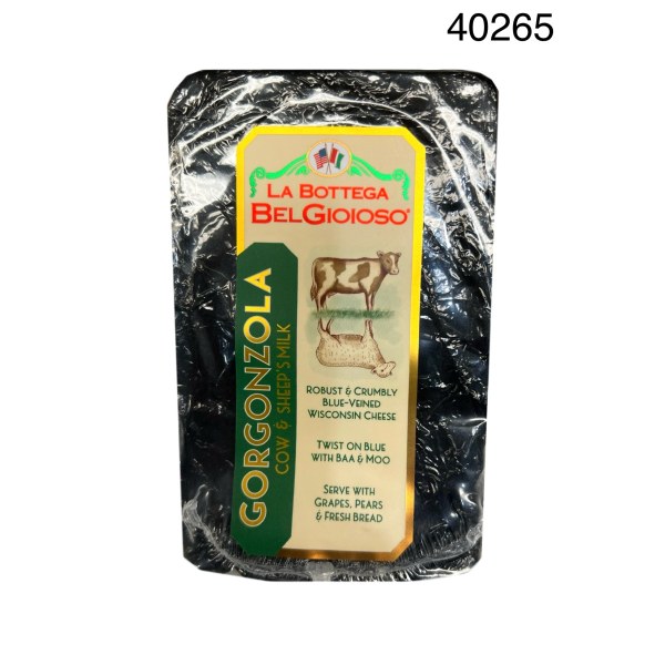 COW AND SHEEP'S GORGONZOLA. 22/1LB