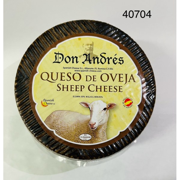 SHEEP CHEESE MINI/QUESO DE OVEJA. 6/2LB