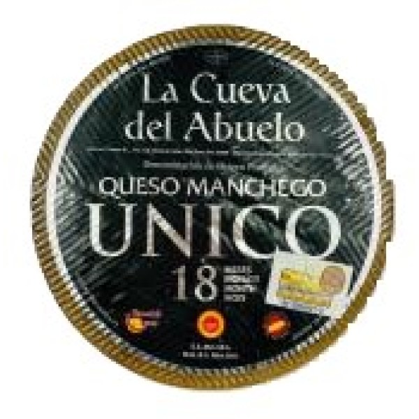 QUESO MANCHEGO 18MO UNICO. 2/6LB