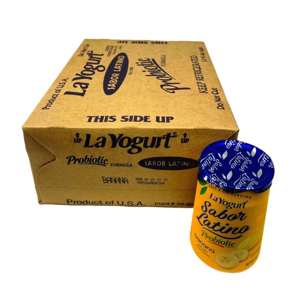 BANANA YOGURT 6 OZ. 1/12 PACK