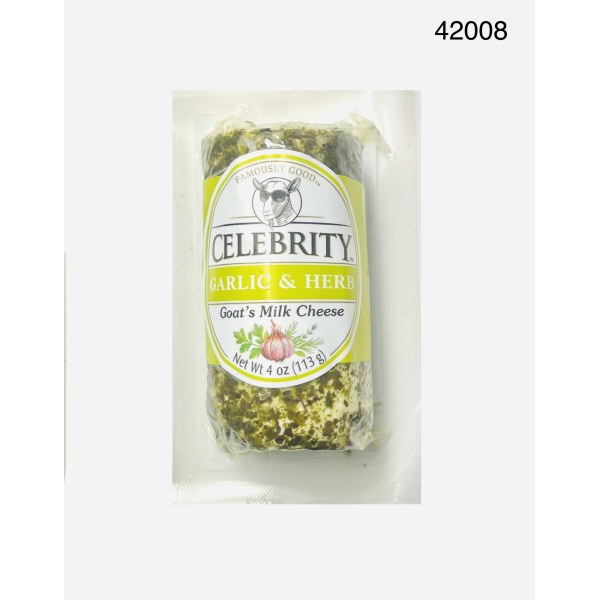 GOAT CHEESE W/GARLIC & HERB. 12/4OZ