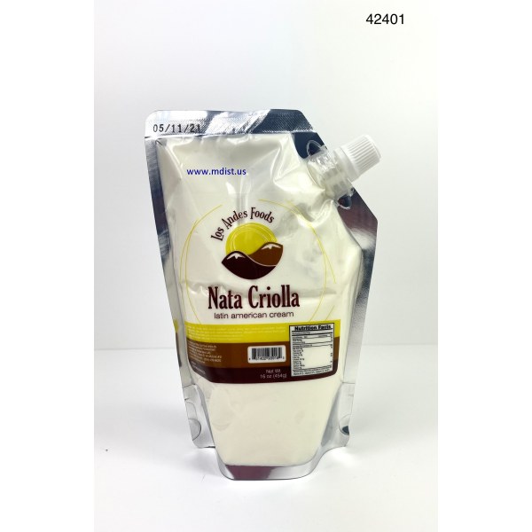 LATIN AMER. CREAM/NATA CRIOLLA. 30/16OZ