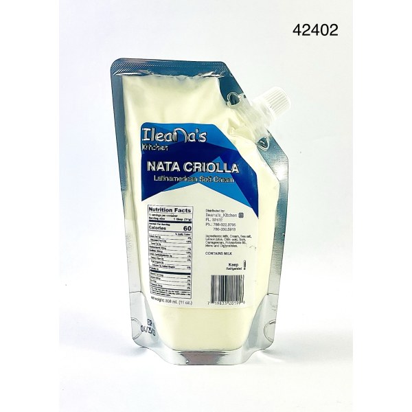LATIN AMER. CREAM/NATA CRIOLLA. 24/11OZ