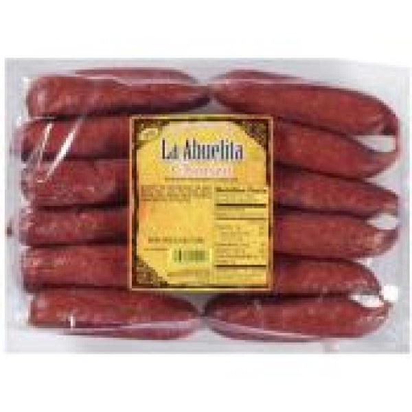 DRY CHORIZO/CHORIZO SECO ABUELITA. 4/2.5LB