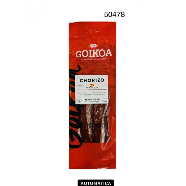 CHORIZO SARTA GOI FS REG CVP 15/7.4OZ. 15/7.4OZ