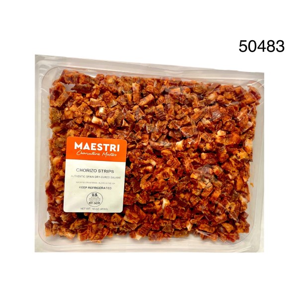 CHORIZO ESPANOL STRIPS   5/16OZ. 5/16OZ