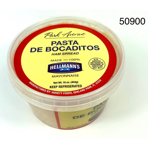 HAM SANDWICH SPREAD/PASTA BOCADITO JAMON. 12/1LB