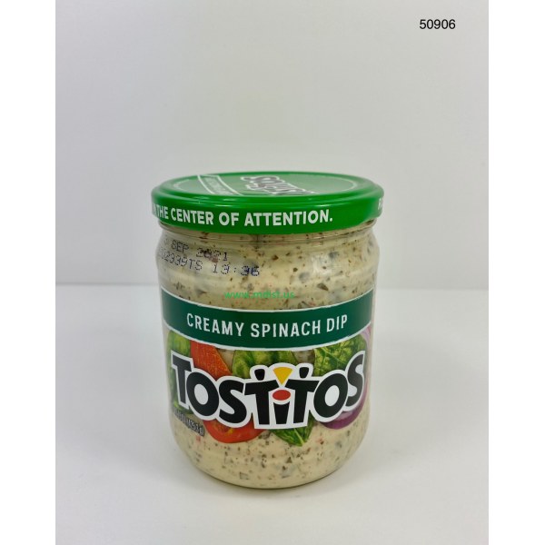 SPINACH DIP SAUCE/SALSA D ESPINACA. 12/15OZ