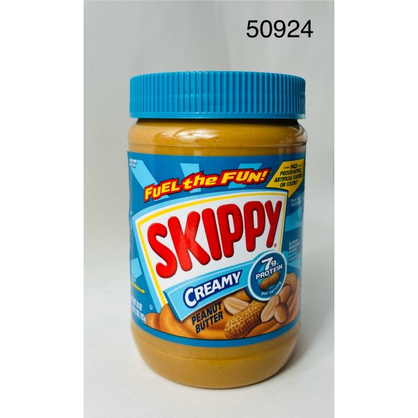 SKP CREAMY  PEANUT BUTTER. 12/28OZ