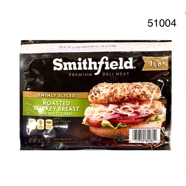 ROASTED TURKEY BREAST. 12/12OZ