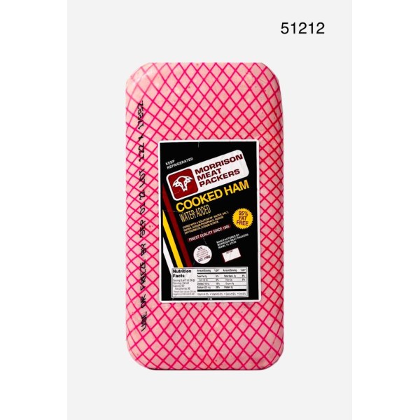 COOKED HAM/JAMON PLAIN 10%. 2/13LB