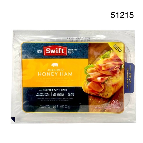SANDWICH TRAY HONEY   HAM 8OZ. 10/8OZ