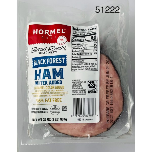 BRD RDY BF HAM WA .5OZ. 6/2LB