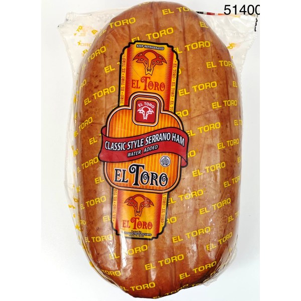 WHOLE MUSCLE CLASSICE SYLE SERRANO HAM. 2/10LB