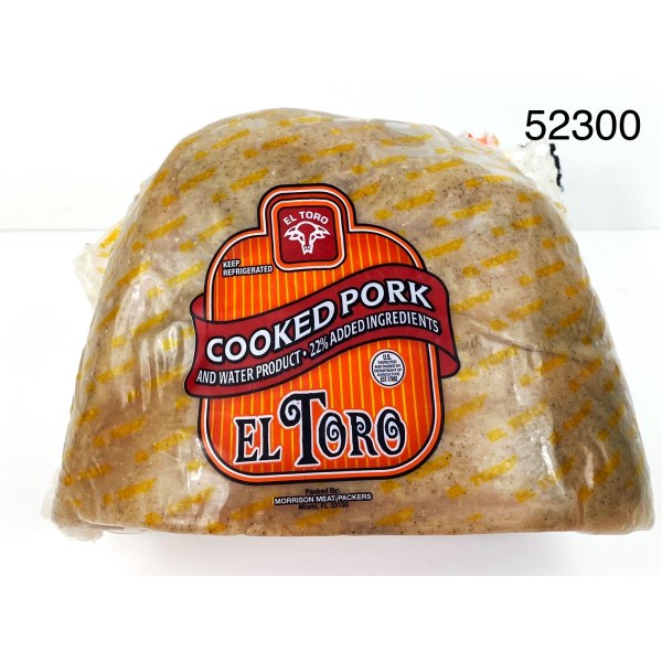 COOKED PORK/PIERNA PRENSADA. 4/5LB