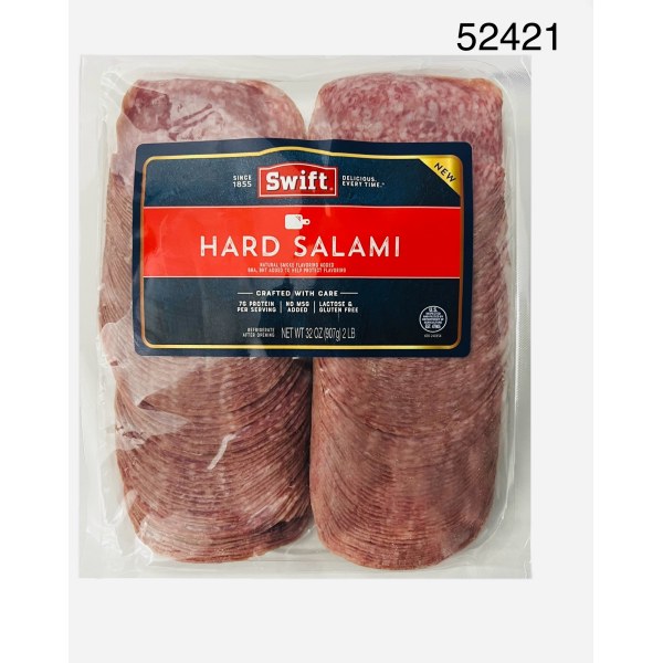 SALAMI HARD  2LB. 6/2LB
