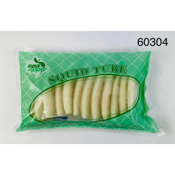 SQUID TUBES 5-8 CLEAN/CALAMAR TUBOS. 4/2.5LB