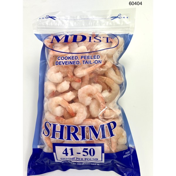 COOKED PLD SHRIMP 41-50/CAMARON. 5/2LB