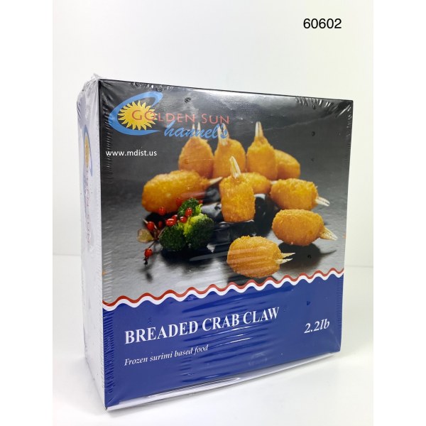 BREADED CRAB CLAW IMIT./CANGREJO. 10/2.2LB