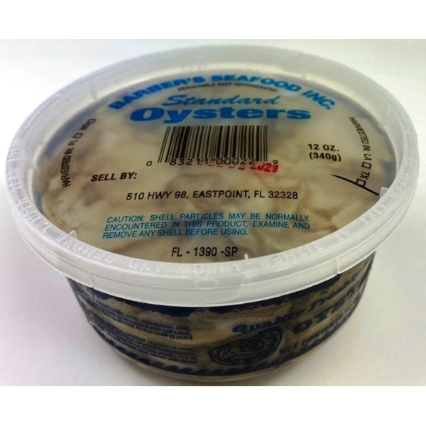 FRESH OYSTERS BAR/OSTIONES FRESCOS. 1/12OZ
