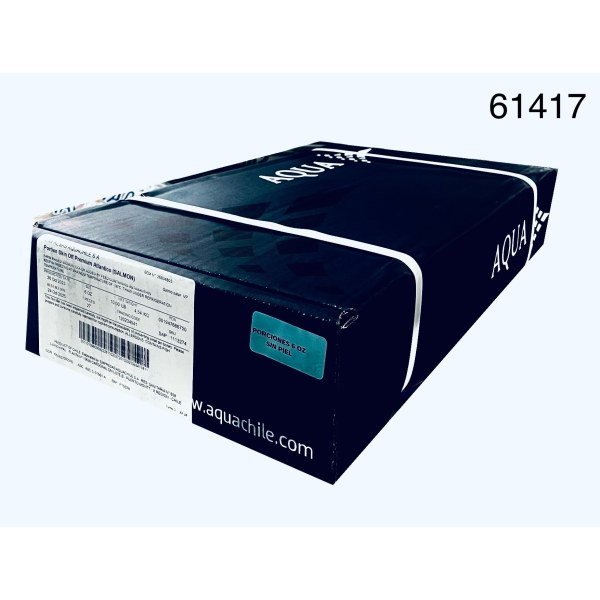 SALMON PORT 6 OZ AQUA FZ VP S/L CHILE. 1/10LB