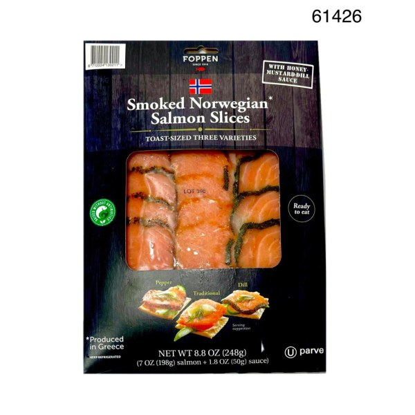 SMOKED SALMON. 10/7OZ