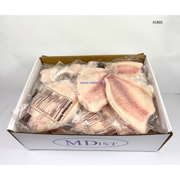 TILAPIA.FILLET 5-7 OZ 100%. 1/10LB