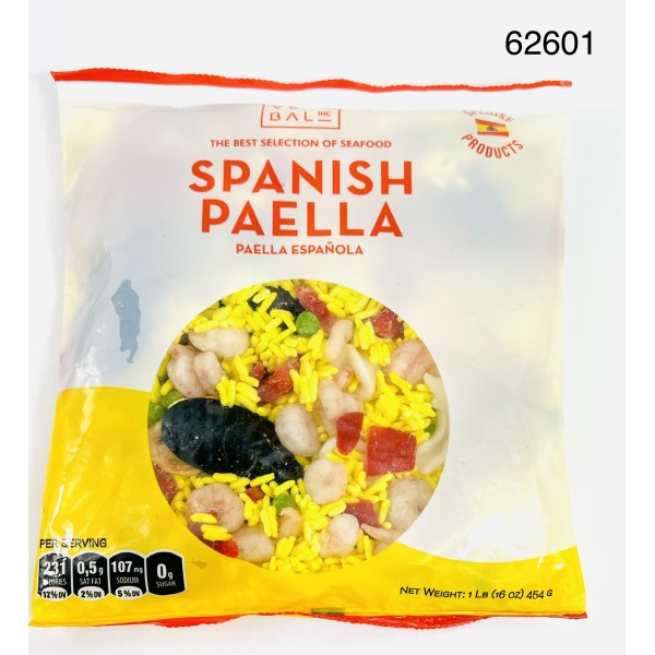 PAELLA    ESP MARISCOS FZ 1LB. 10/1LB
