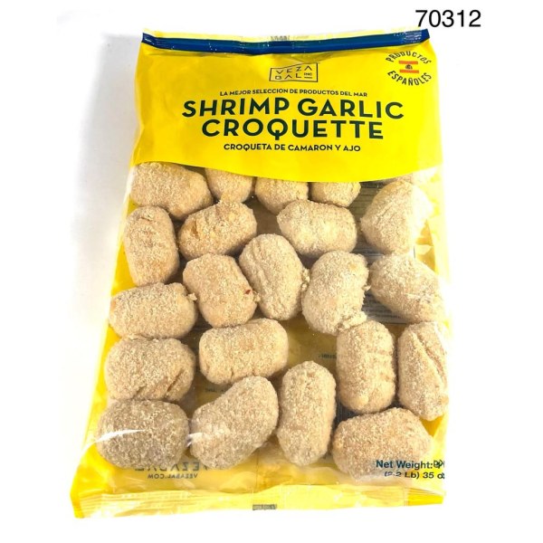 SHRIMP CROQUETTE/CROQUETA CAMARON. 3/28 PACK