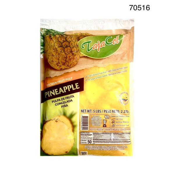 PINEAPPLE FRUIT PULP/PULPA PINA. 5/5LB