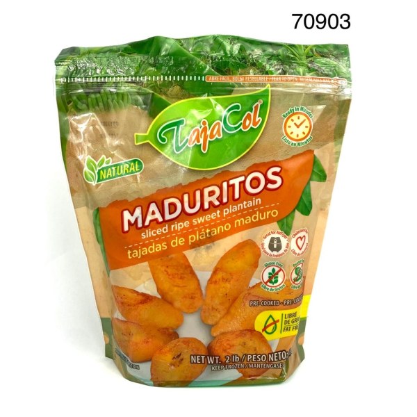 SWEET PLANTAIN/PLATANO MADURO FROZEN. 10/2LB
