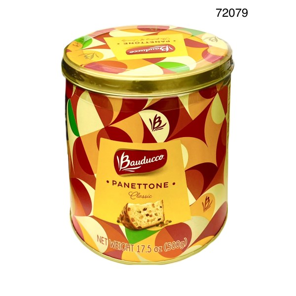 PANETTONE CLASSIC TIN. 12/17.5OZ
