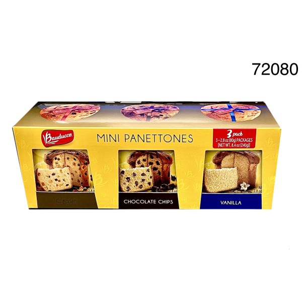 PANETTONE PACK MINI. 6/8.4OZ