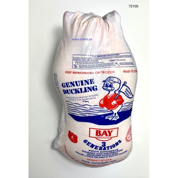 DUCK WHOLE CLEANED/PATO LIMPIO. 6/5LB