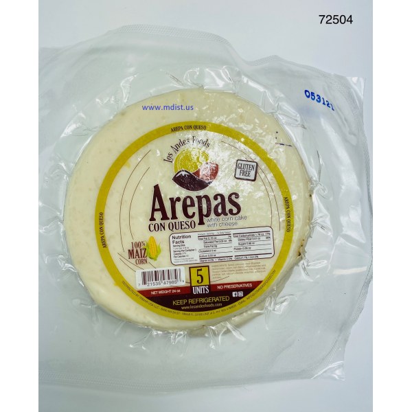 CHEESE AREPA/AREPA CON QUESO. 15/24OZ