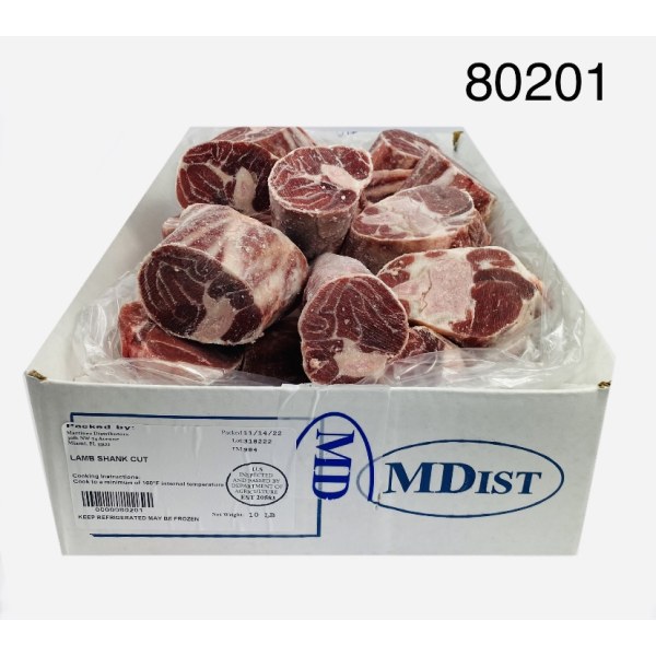 LAMB SHANK CUT/CODITO CORDERO CORTADO. 1/10LB